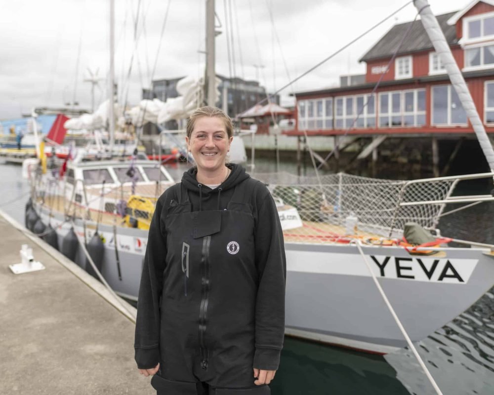 Ella Hibert (27) skal seile rundt polarsirkelen